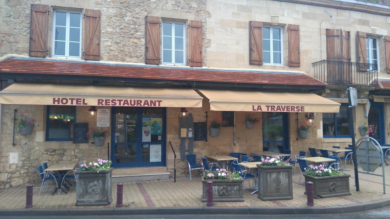 Hotel Restaurant La Traverse Cénac-et-Saint-Julien Exterior foto